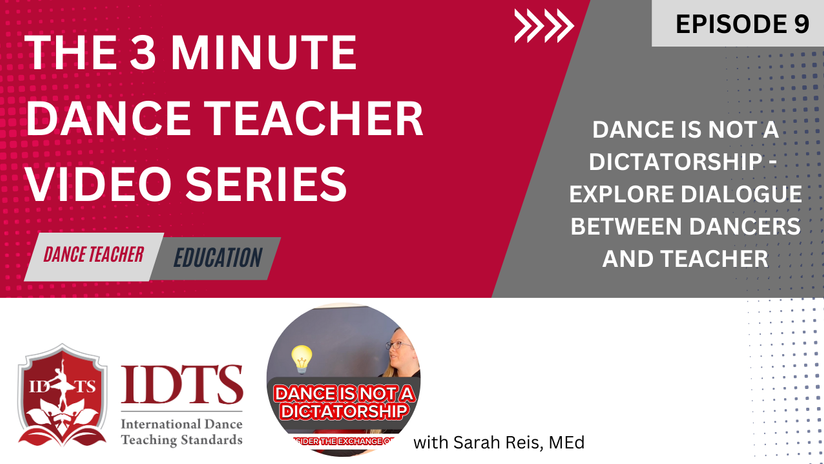 Explore Dialogue Between Dancer and Teacher